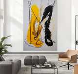 Obraz nowoczesny abstrakcja "MERLE" 80cmx120cm