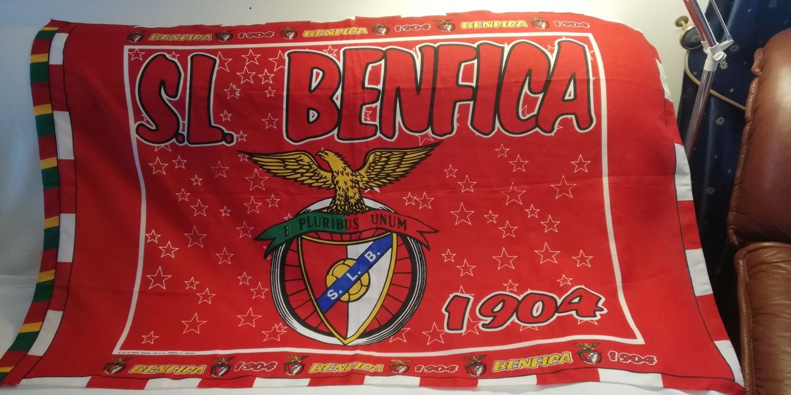 Bandeira do Benfica muito antiga