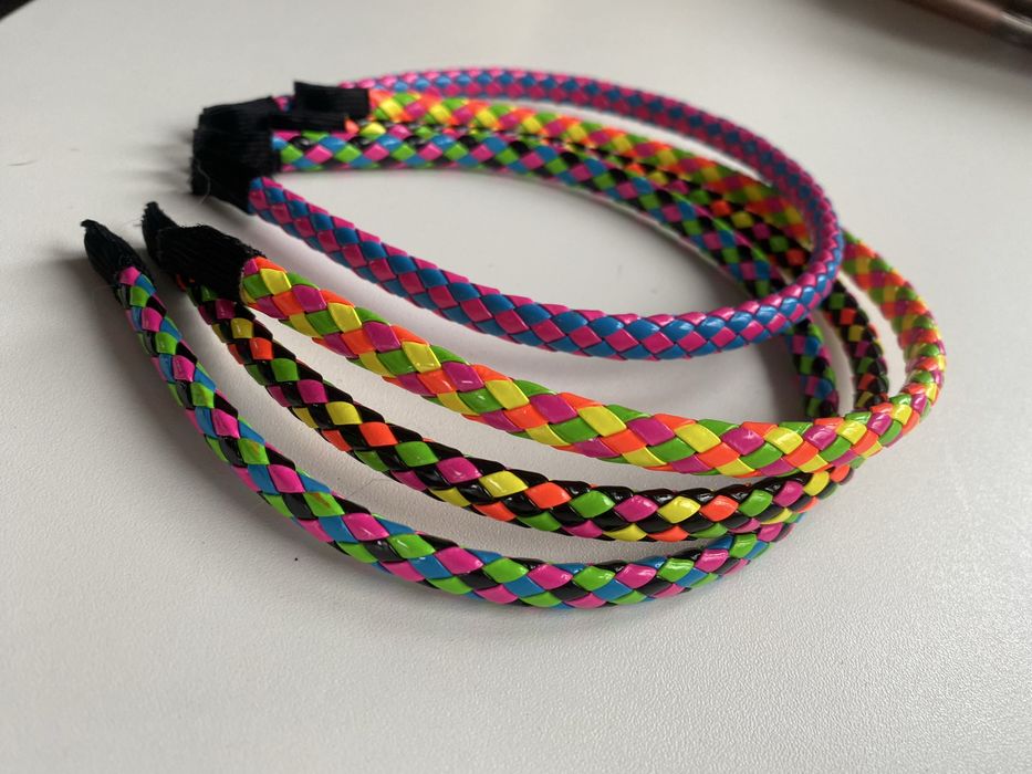 zestaw x4 opaski na włosy