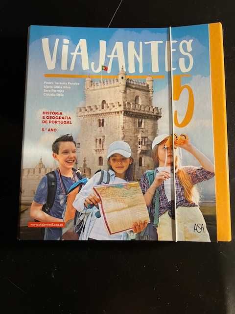Conjunto Pedagógico - Hist. Geografia Portugal - 5º ano "Viajantes 5"