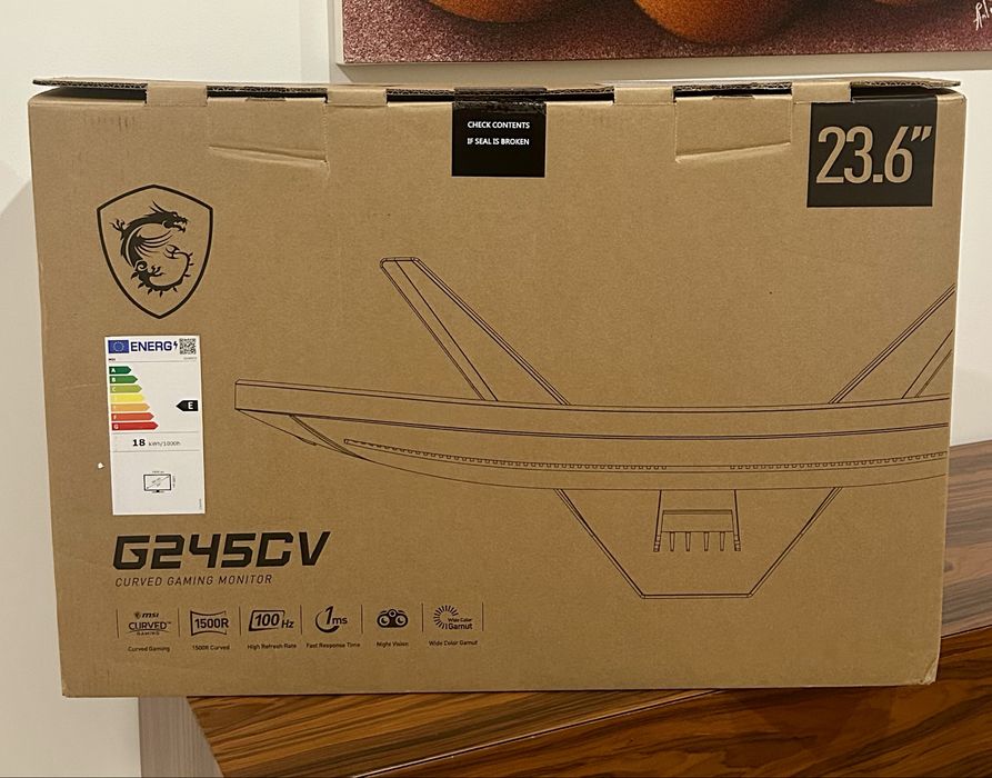 Monitor MSI G245CV – Curvo 23.6”