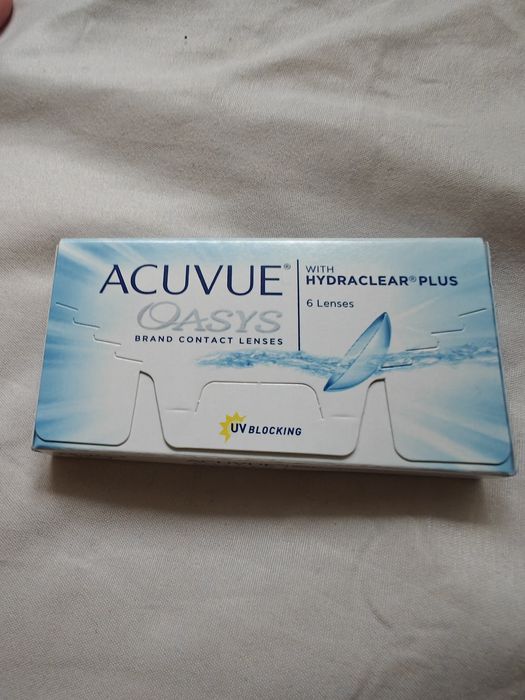 Soczewki kontaktowe Acuvue oasys -1,75