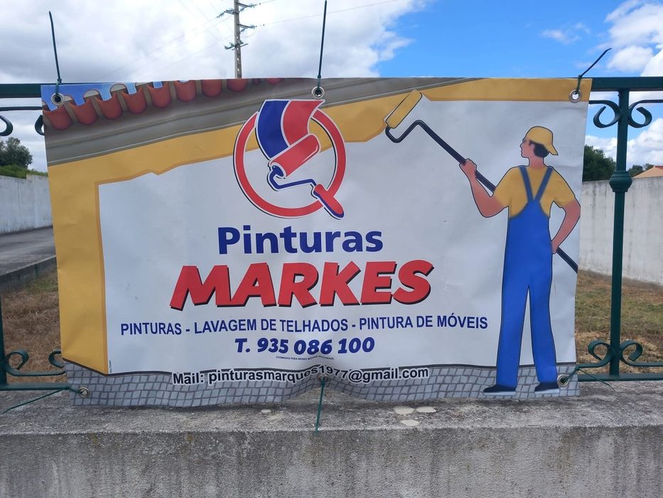 Pinturas e lavagem de telhados