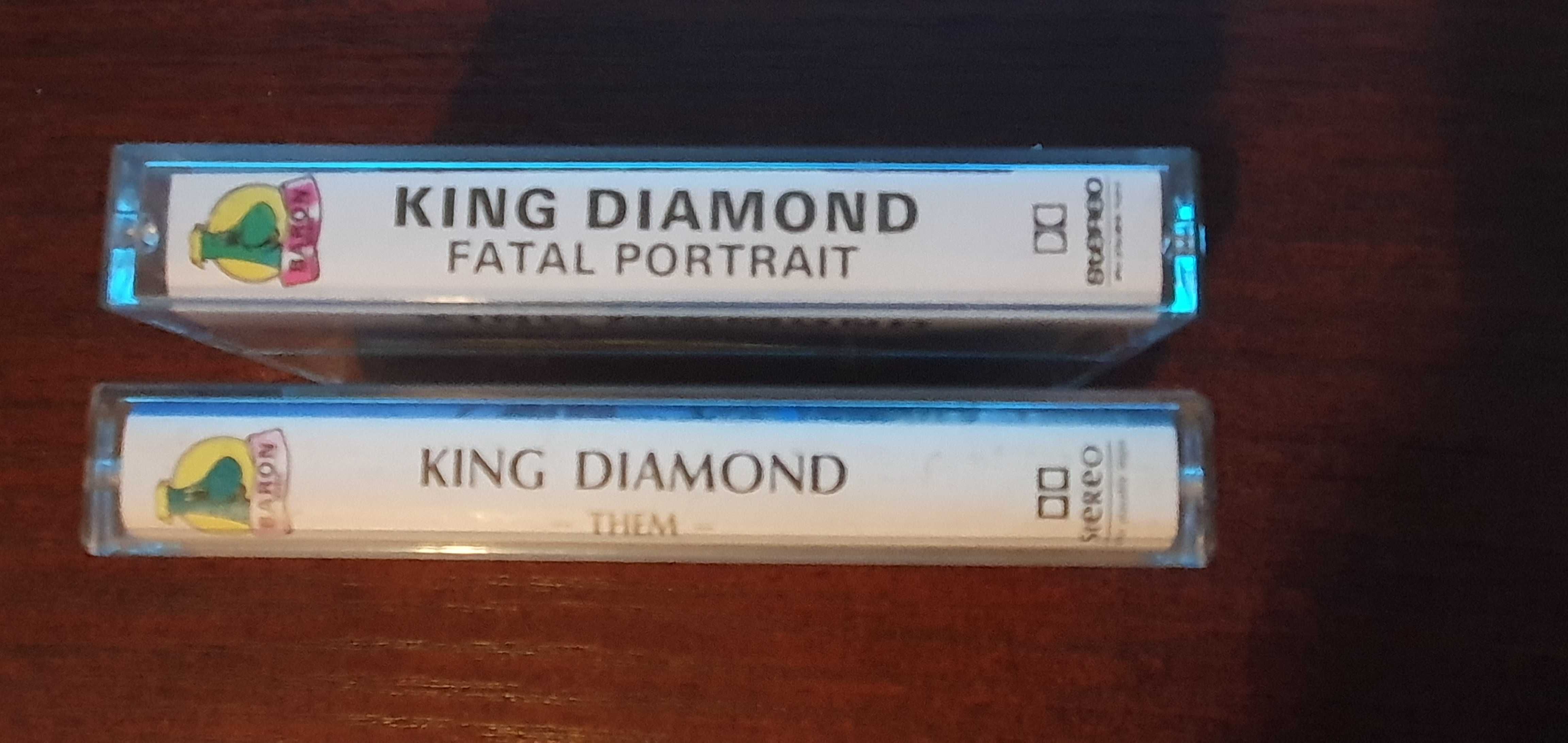 King Diamond  " Them / Fatal Portrait " heavy metal na kasetach audio