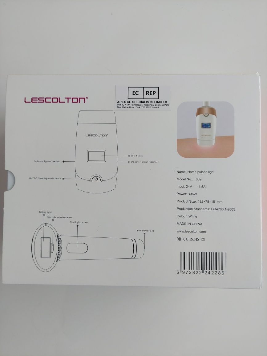 Depilator laserowy