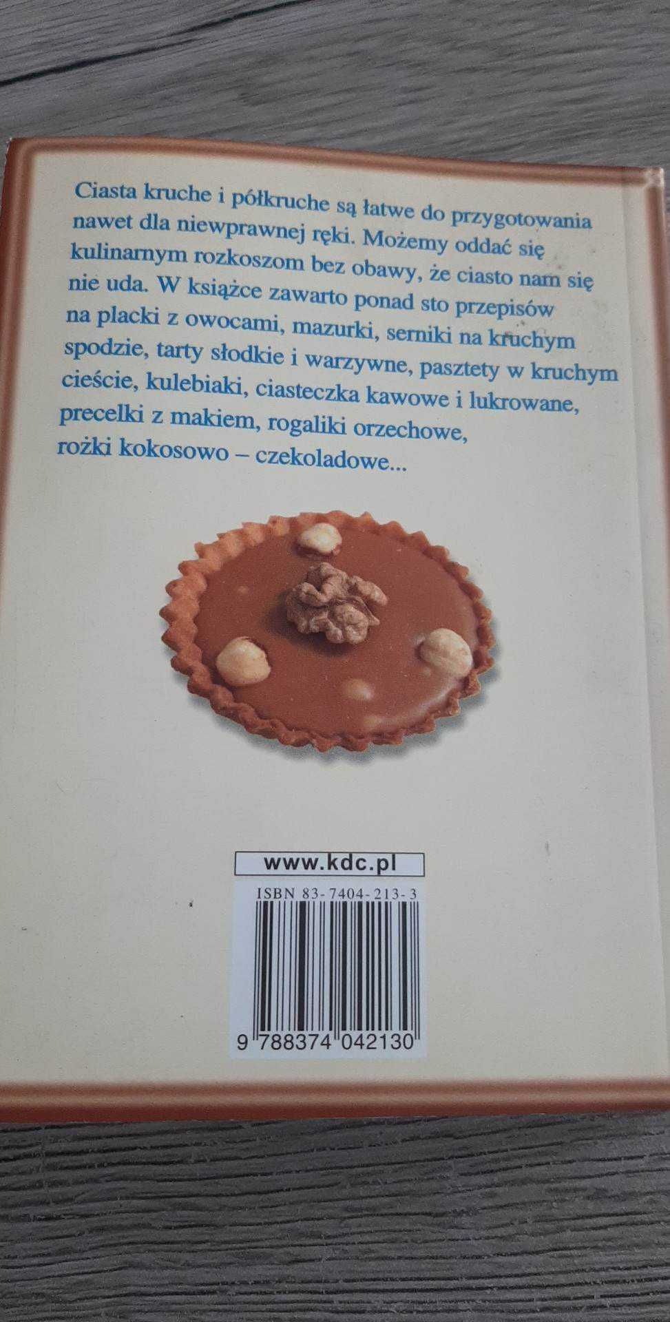 Kruche ciasta i ciasteczka- książka kucharska