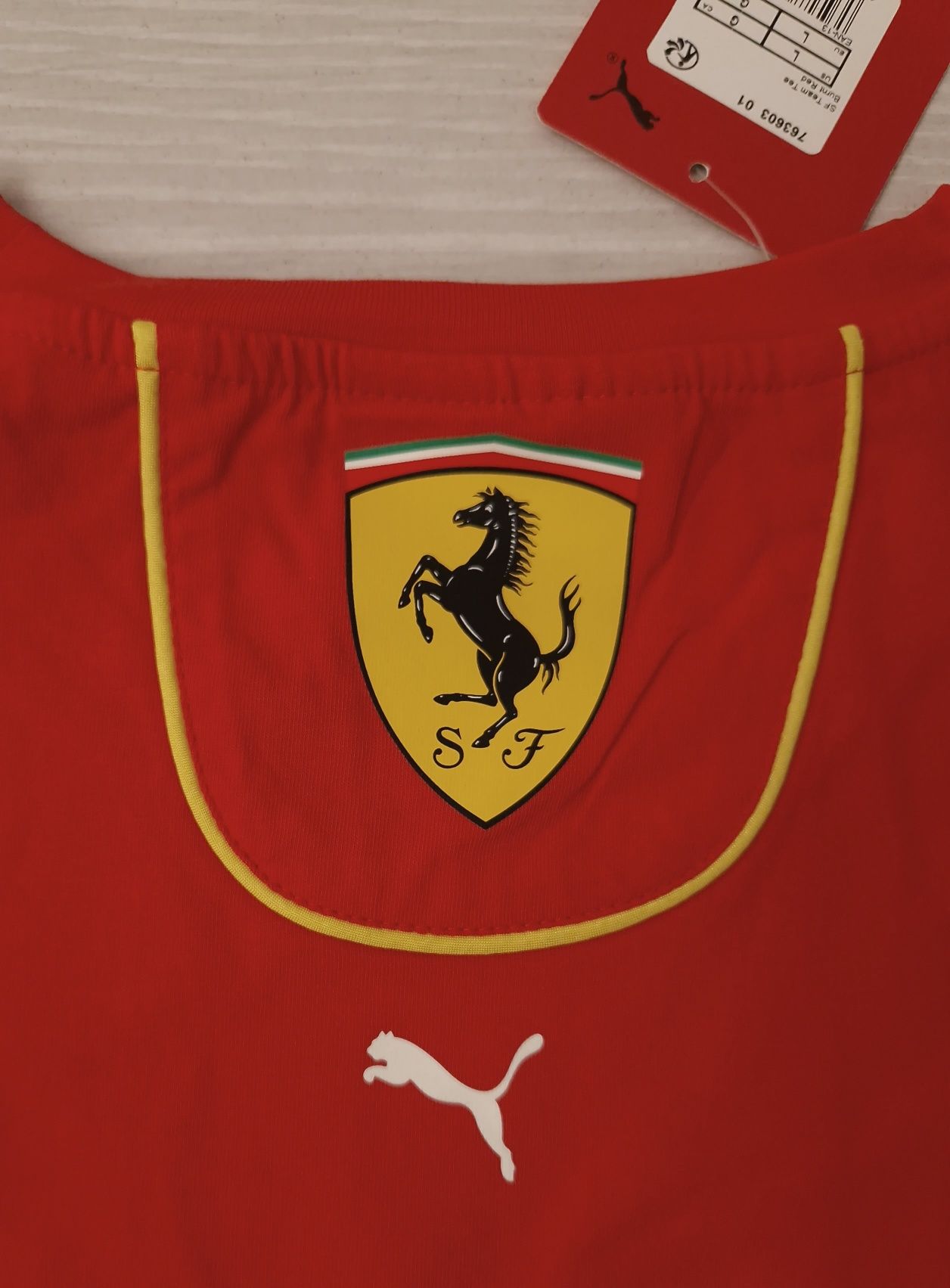 koszulka Scuderia Ferrari 2024, F1, Formula 1, Puma,Leclerc,Hamilton L