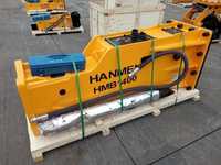 Wyprzedaż ! Młot wyburzeniowy hydrauliczny HANMEN HMB1400 waga 1850 kg koparka 20-30 tony