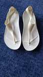 Crocs sexi flip biale japonki sandały W9 39 40