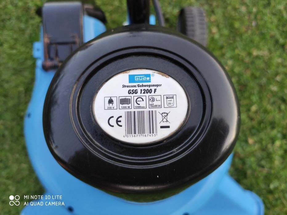 Odkurzacz ogrodowy do liści Gude