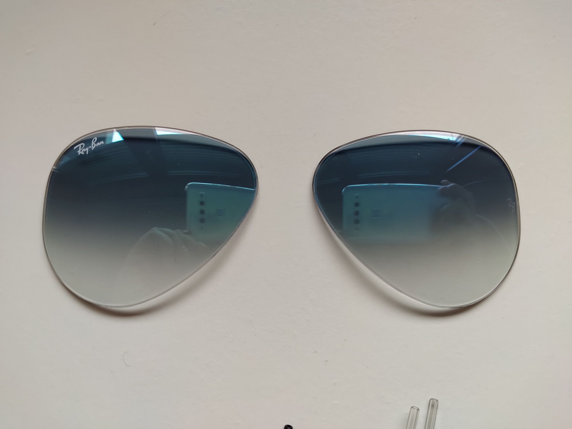 Lentes Ray Ban Aviador +proteções das hastes, novo, originais