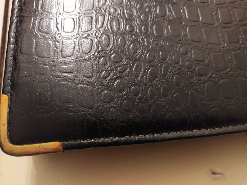 Клатч из натуральной кожи