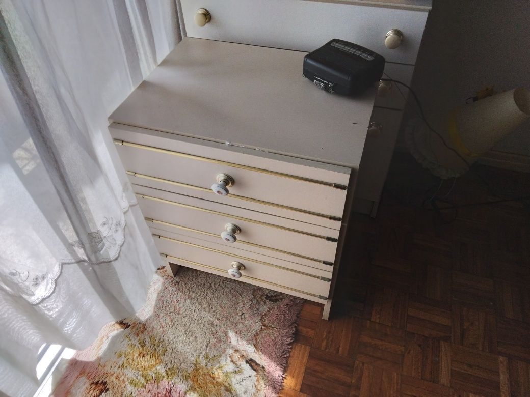 Mobília de quarto casal com colchão