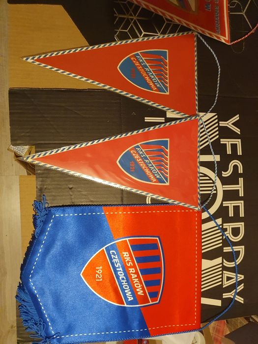 Zestaw proporczyków Raków Częstochowa(OK)