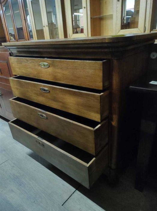 Komoda komódka z szufladami drewniana dębowa elegancka FV DOWÓZ