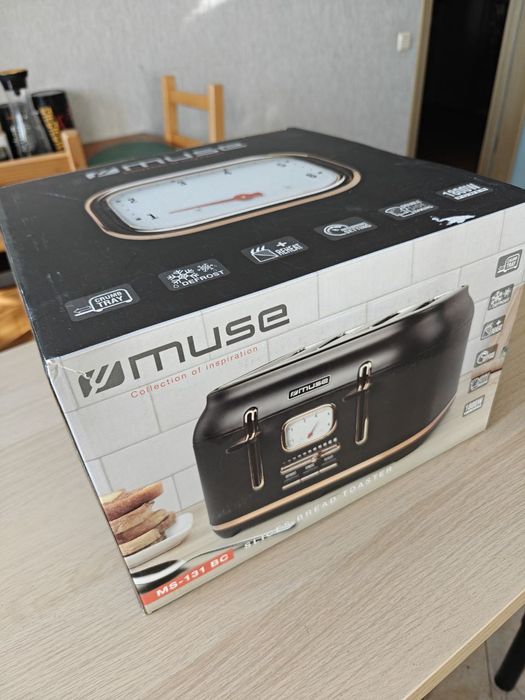 Тостер muse MS-131 BC