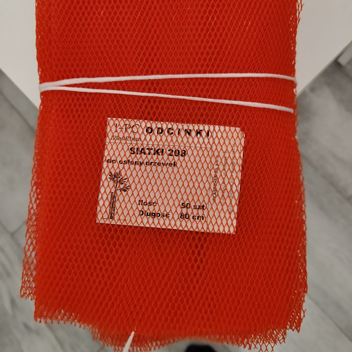 Siatka przeciwko zwierzynie leśnej typ 208 30x80cm pomarańczowa
