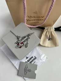 Vivienne Westwood y2k heart necklace подвеска