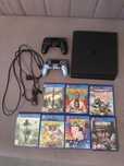 Sprzedam PS4 slim 500gb dwa pady i gry