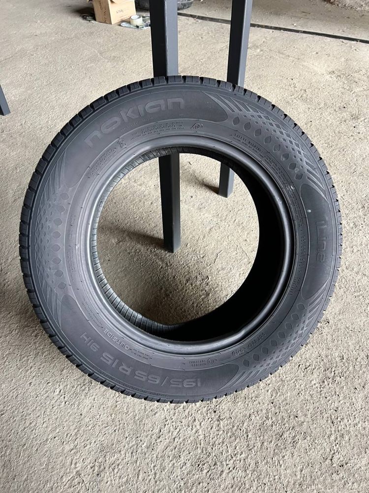 Шини 195/65 r15 Nokian Літо 2шт 2019р (1663)