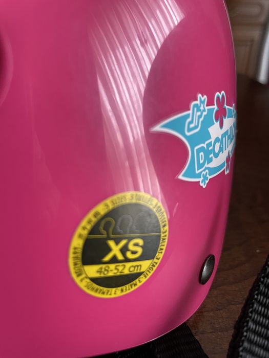 Capacete Decathlon menina 48-52 cm