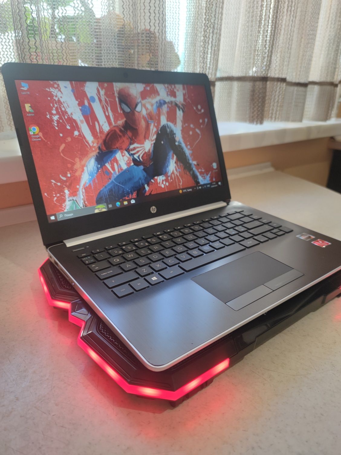 Ігровий ноутбук HP Laptop 14 Ryzen 3+Vega3