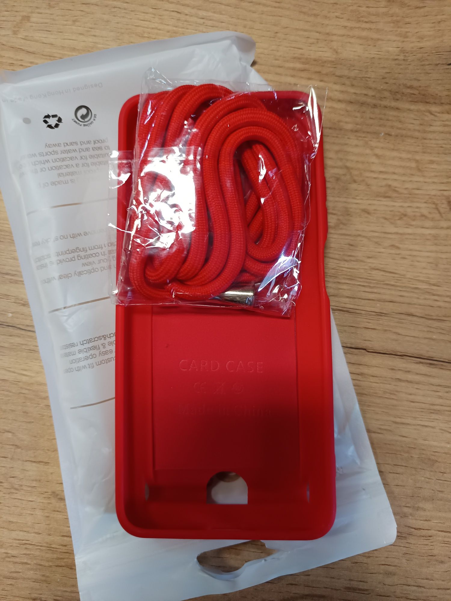 Etui case Redmi Note 10 5G czerwony