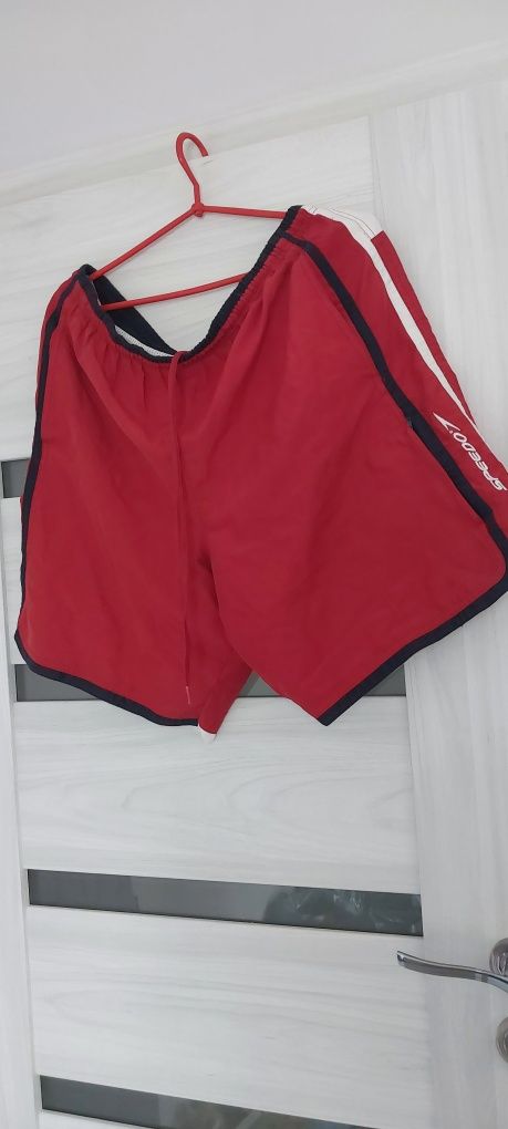 Spodenki szorty meskie xxl czerwone speedo