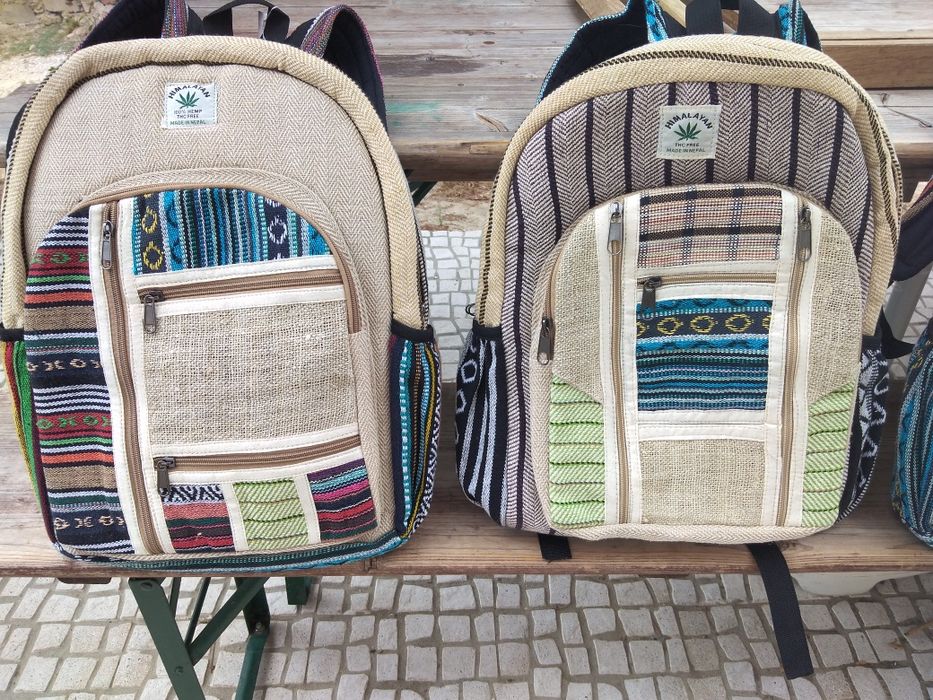 Mochila Cânhamo 100%NATURAL (HEMP)