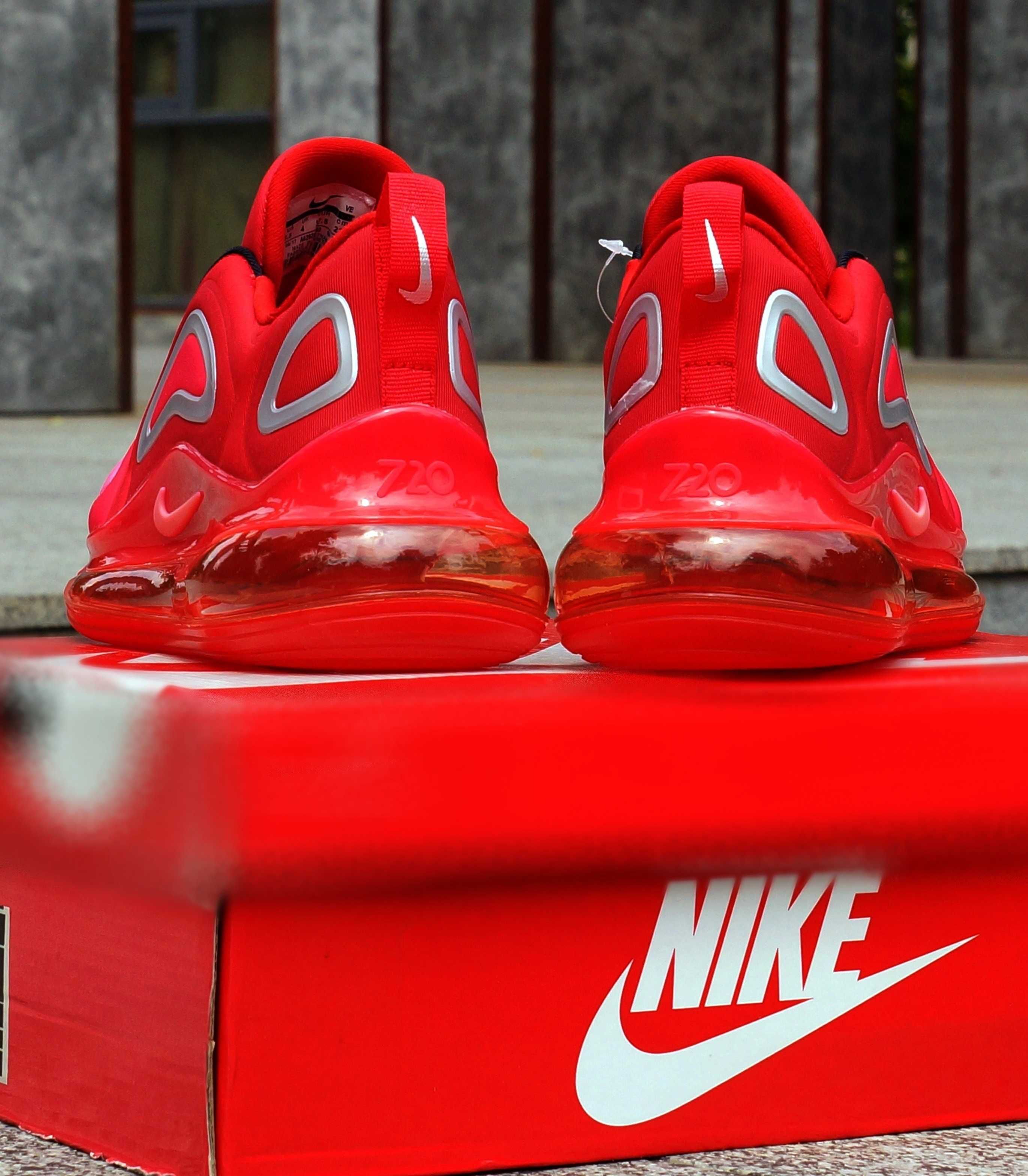 Кросівки Nike Air Max 720 червоні (36-40) - найки, В,єтнам, арт 1346