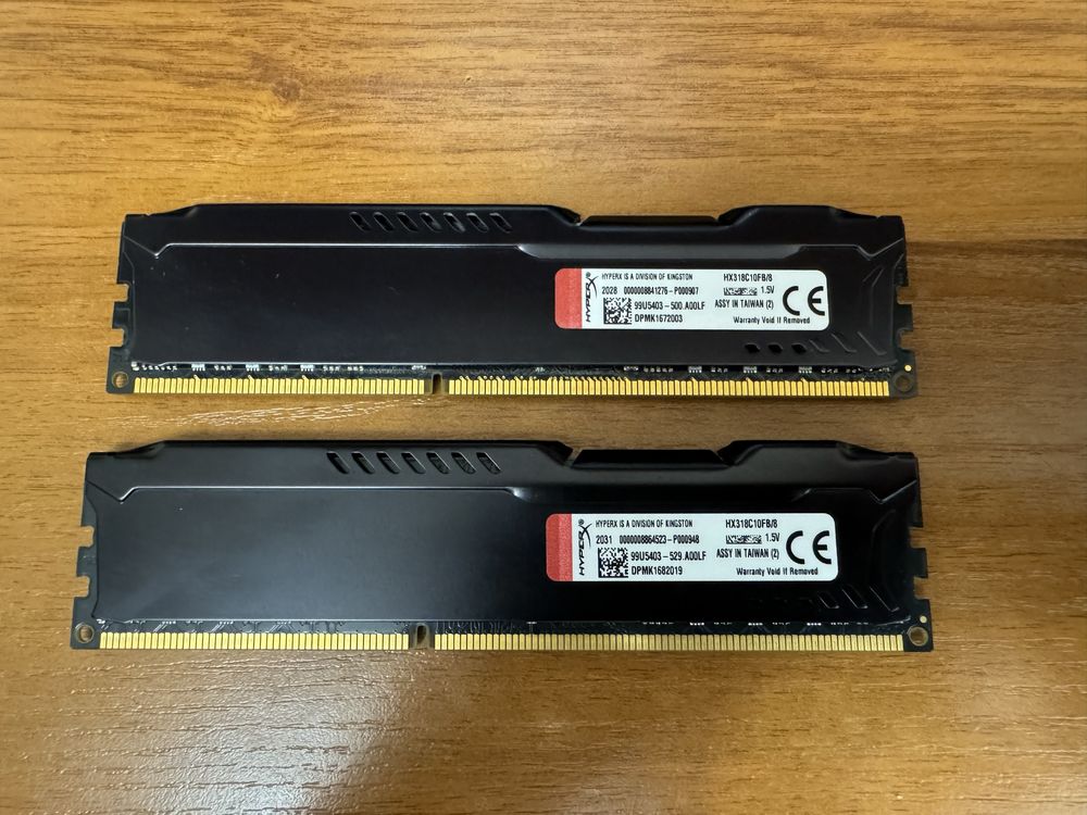 Оперативна памʼять 16 gb ddr3