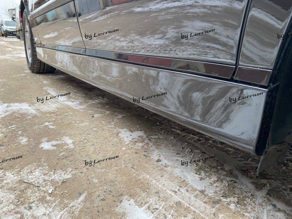 BMW E38 нижні молдинги дверей перехід на рестайлові пороги БМВ Е38