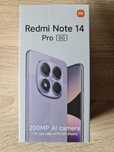 Nowy telefon Redmi Note 14 Pro 5G 12/512GB,ładowarka,kabel,etui,czarny
