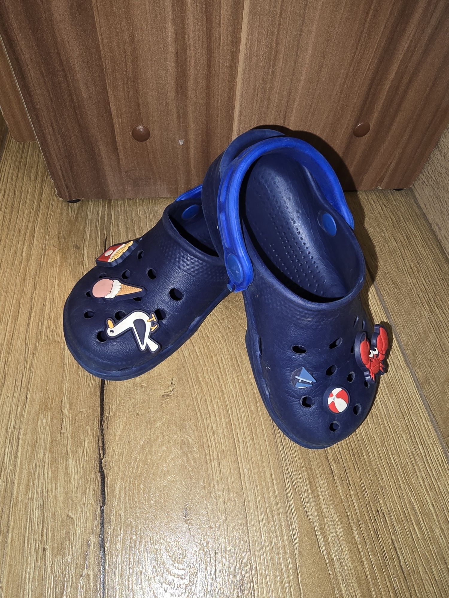 Klapki roz. 25 a'la crocs gumowe Cool Club