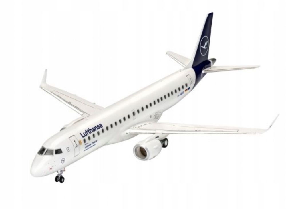 Model do sklejania REVELL 03883 1:144 Embraer 190 Lufthansa "New