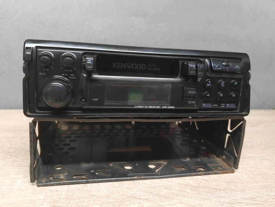 Radio samochodowe Kenwood KRC-252D Retro, klasyk, BMW Mercedes Audi
