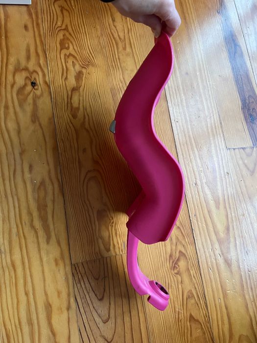 suporte boneca bicicleta - rosa