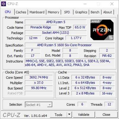 Amd Ryzen 5 1600af Box Procesor AM4 + Chłodzenie AMD Wraith