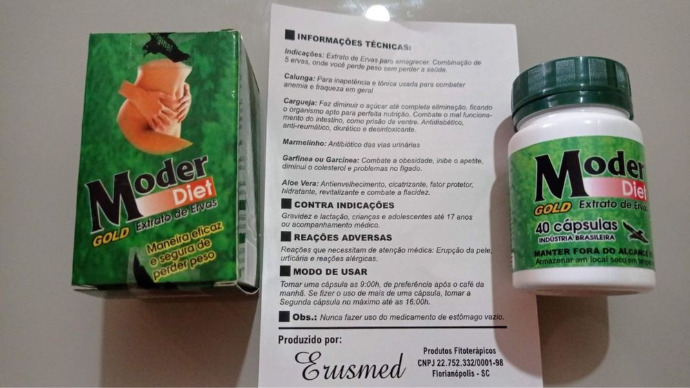 Moder diet gold inibidor