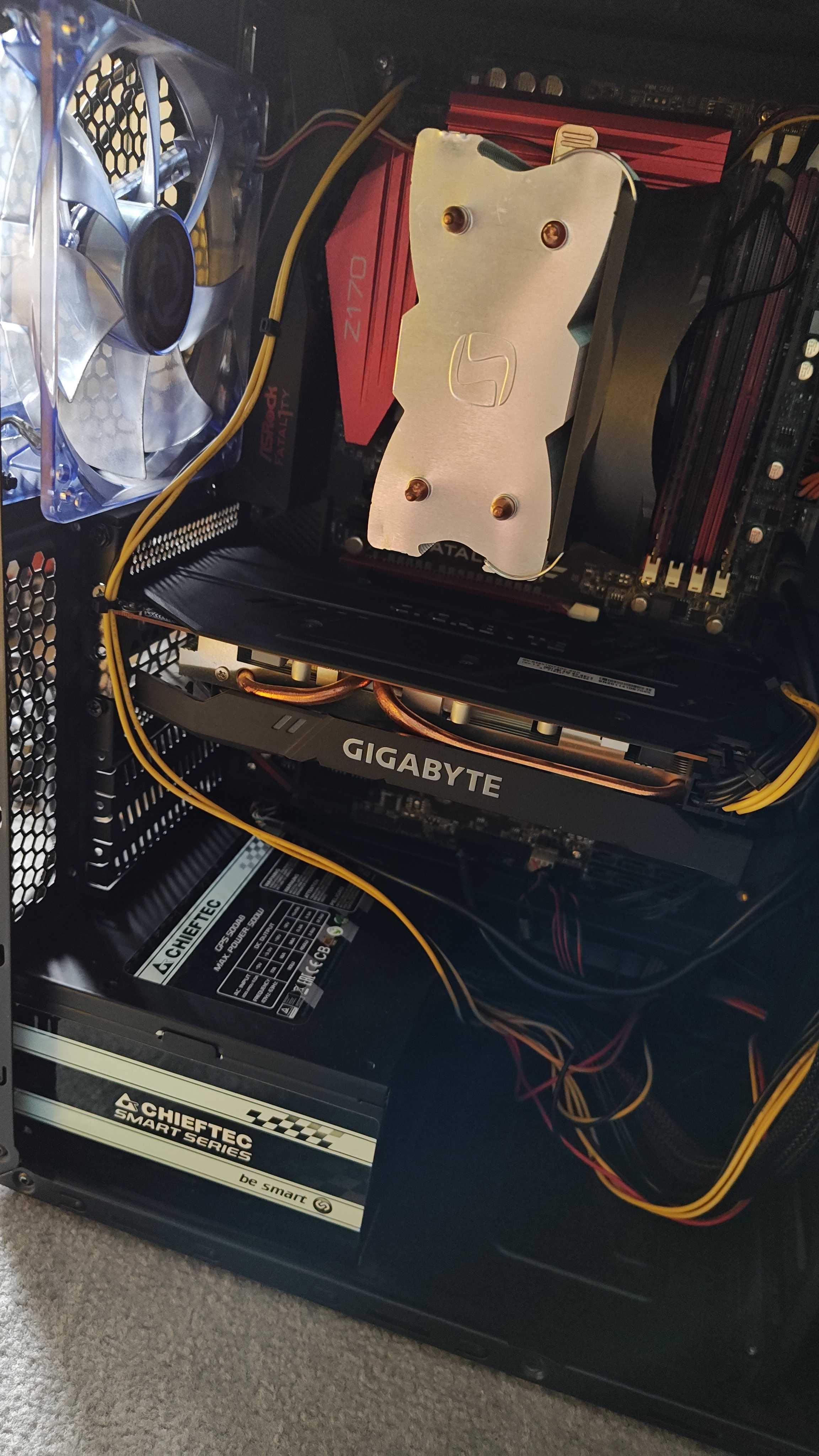Komputer i5-6600k, Asrock Z170 K4, 16 GB DDR4, SSD 256GB, AMD 5600XT