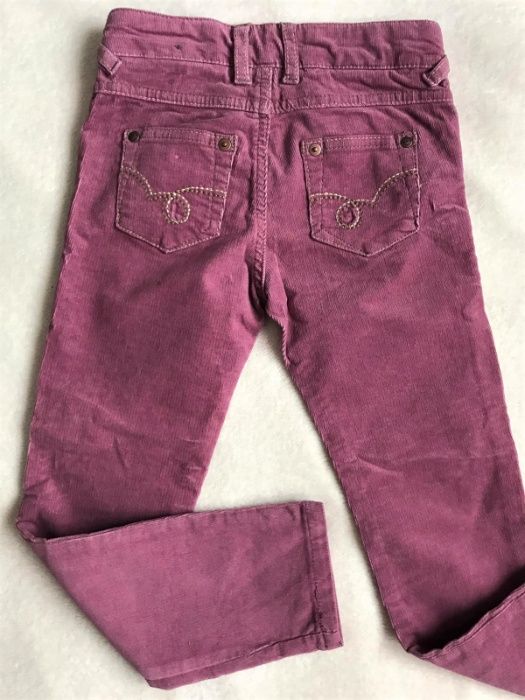 Fioletowe spodnie dla dziewczynki - rozm. 110