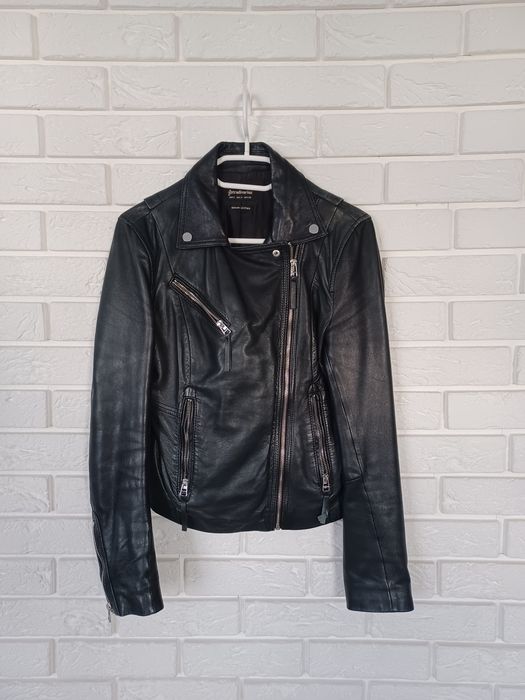 Skórzana kurtka ramoneska r S Stradivarius