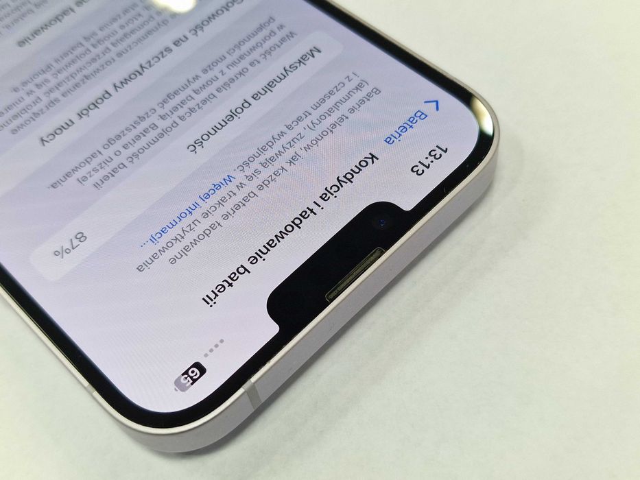 Iphone 14 Plus 128GB/ A2886/ Purple/ BAT 87%/ Grade A- + ładowarka