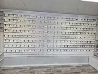 Panel sklepowy frezowany spacewall 200/90 2szt spacer wall biały