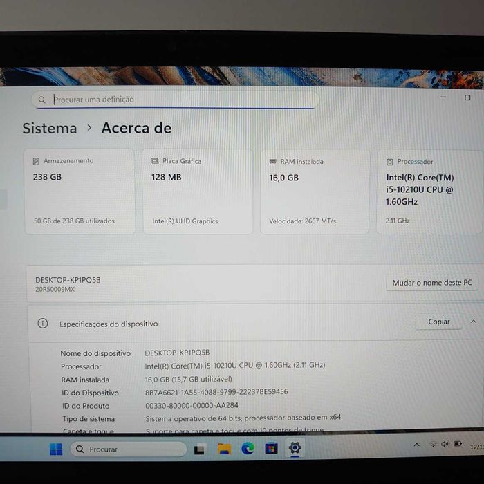 Lenovo ThinkPad L13 Yoga 13.3” FHD i5-10210U 16GB NVMe 256GB Grade A