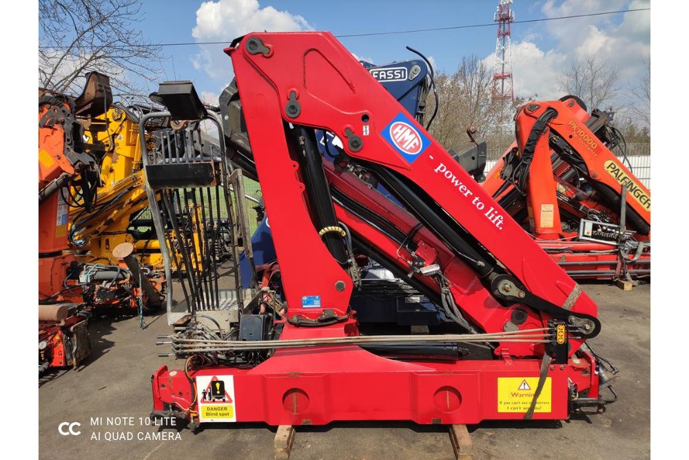 hds manipulator żuraw hmf 1110 hds hiab fassi palfinger 2013