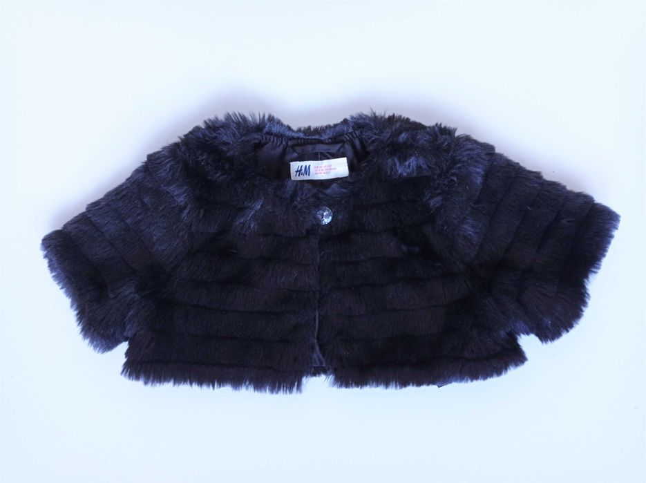 Bolerko z futerka H&M 92