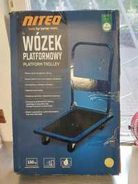 Wózek transportowy platformowy do domu garażu NOWY