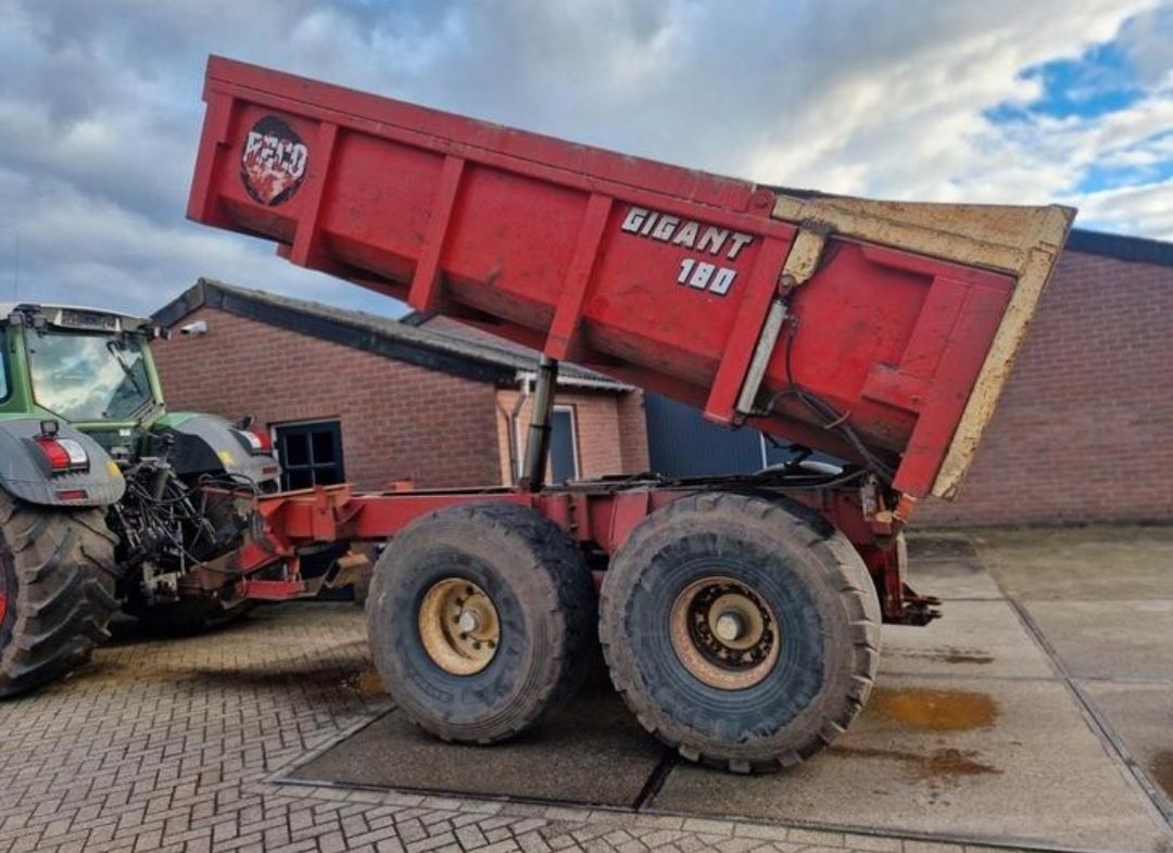 Przyczepa Budowlana Skorupowa Beco Gigant 180