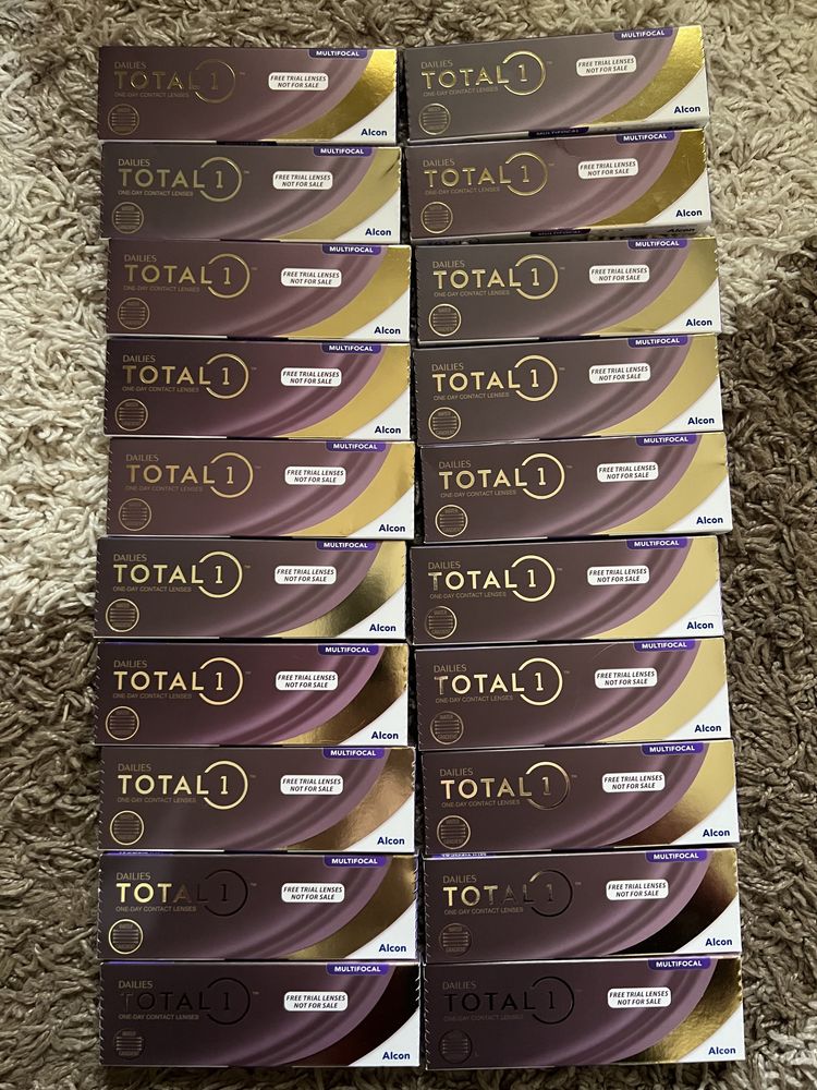 Одноденні контактні лінзи Alcon Dailies Total 1(30 штук)